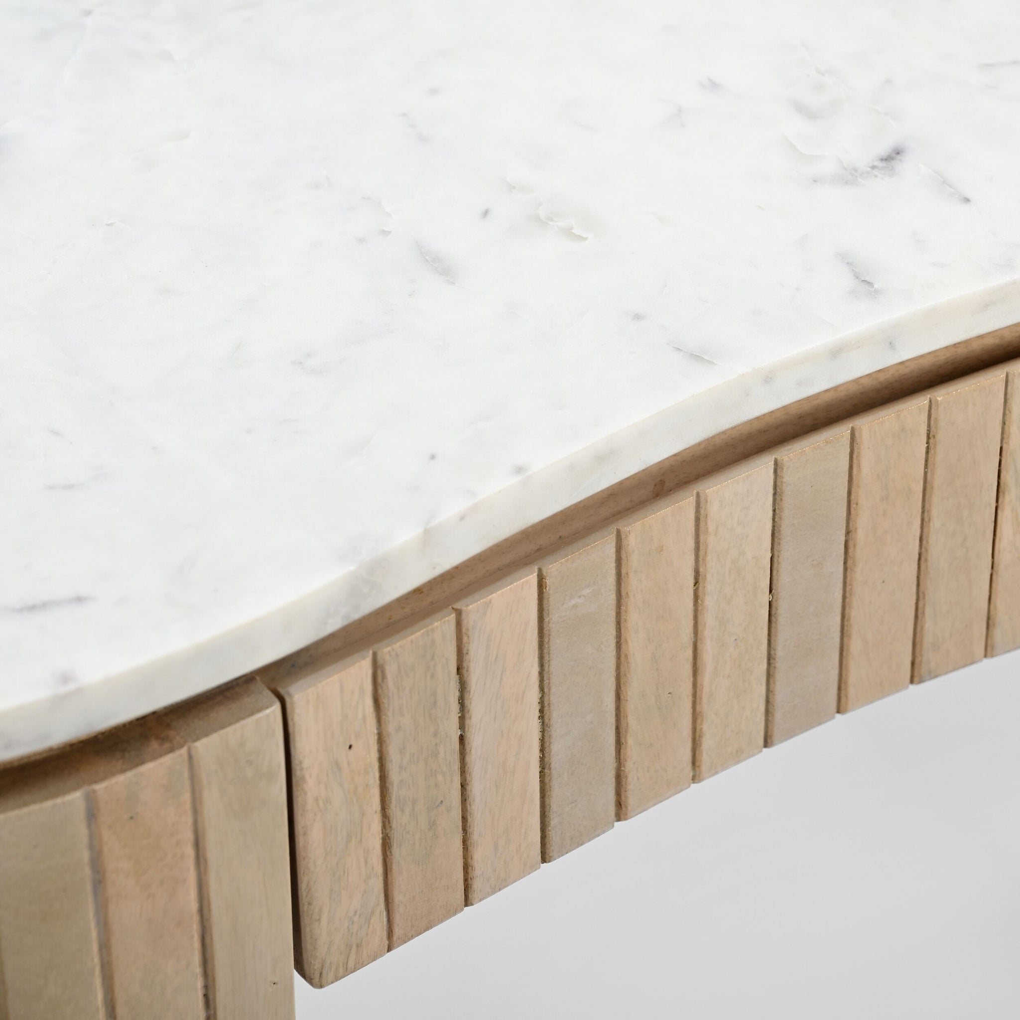 Deva Double Pedestal Desk Natural