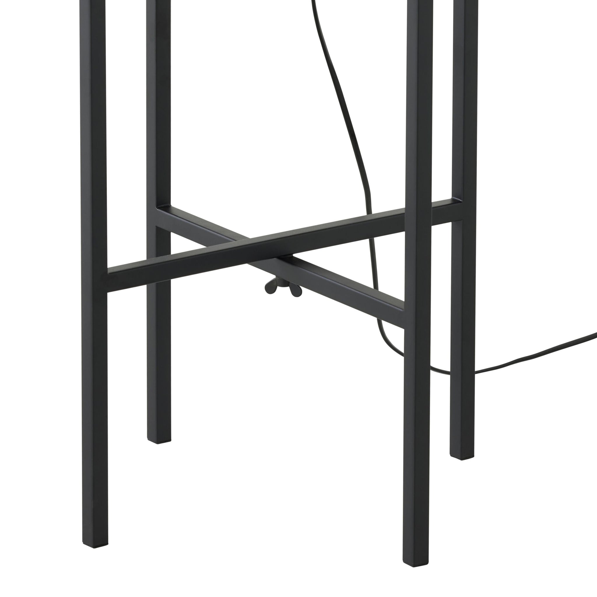 Miller Glass Floor Lamp 143cm