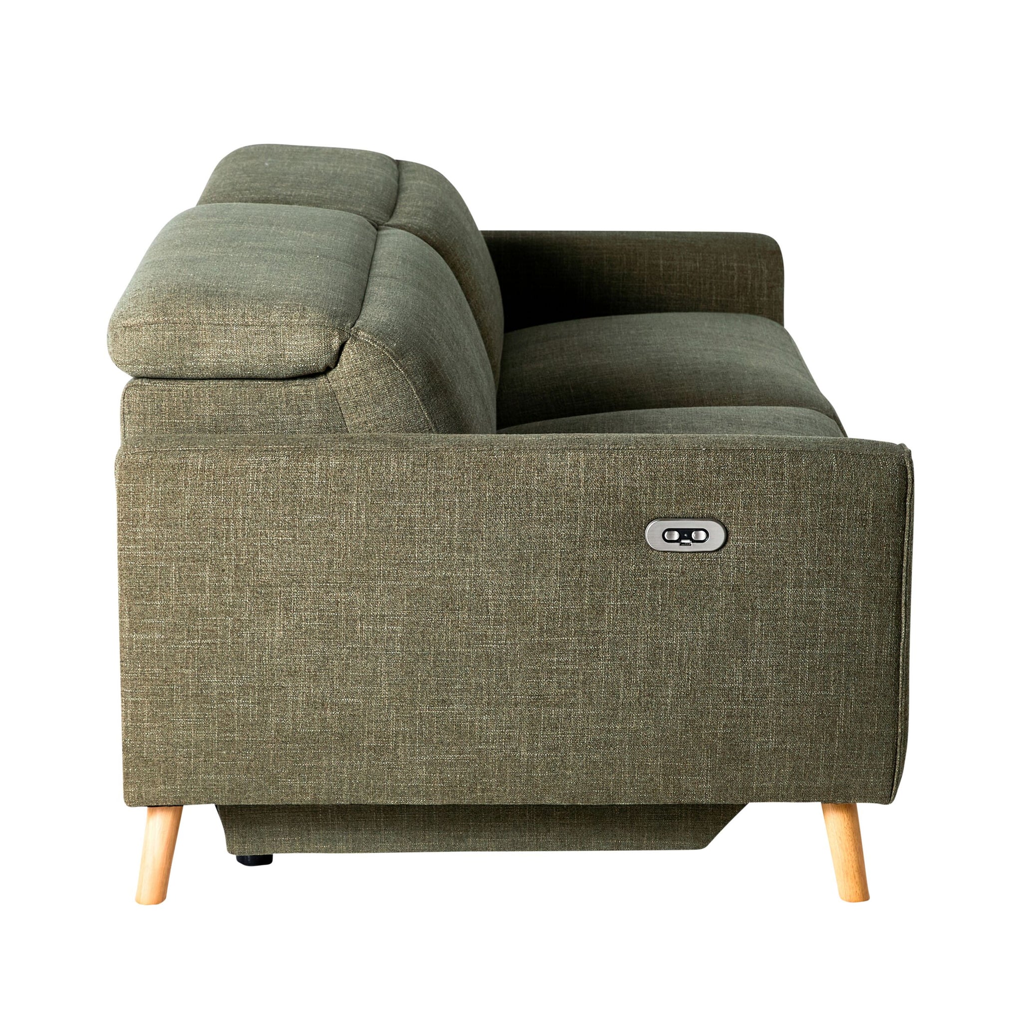Dunaway 2 Seater Recliner Sofa Daintree Green