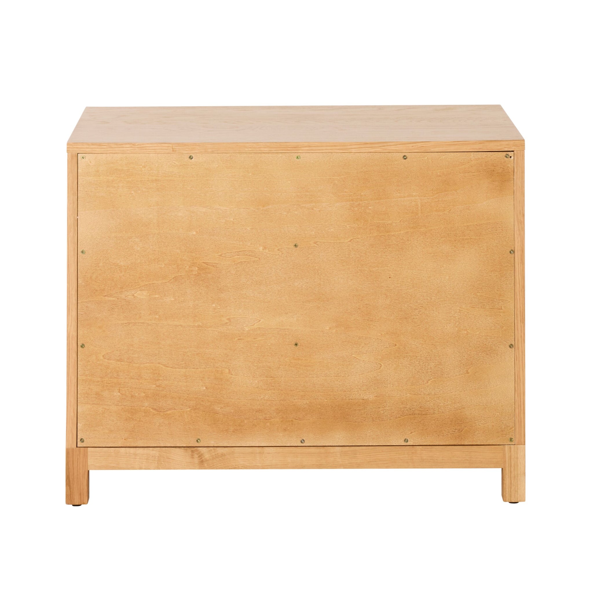 Avalon Large 2 Drawer Bedside Light Oak