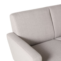 Frankie 2 Seater Sofa Grey Mist Weave