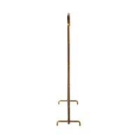 Flo Fire Screen Brass Antique