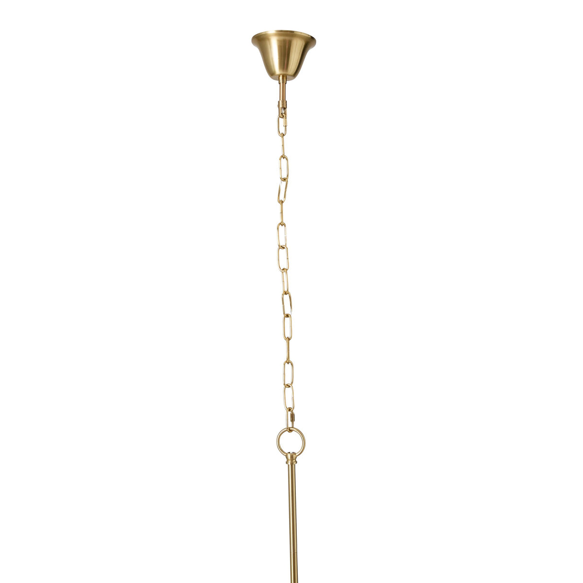 Sonny 8 Light Glass Chandelier Green 80cm