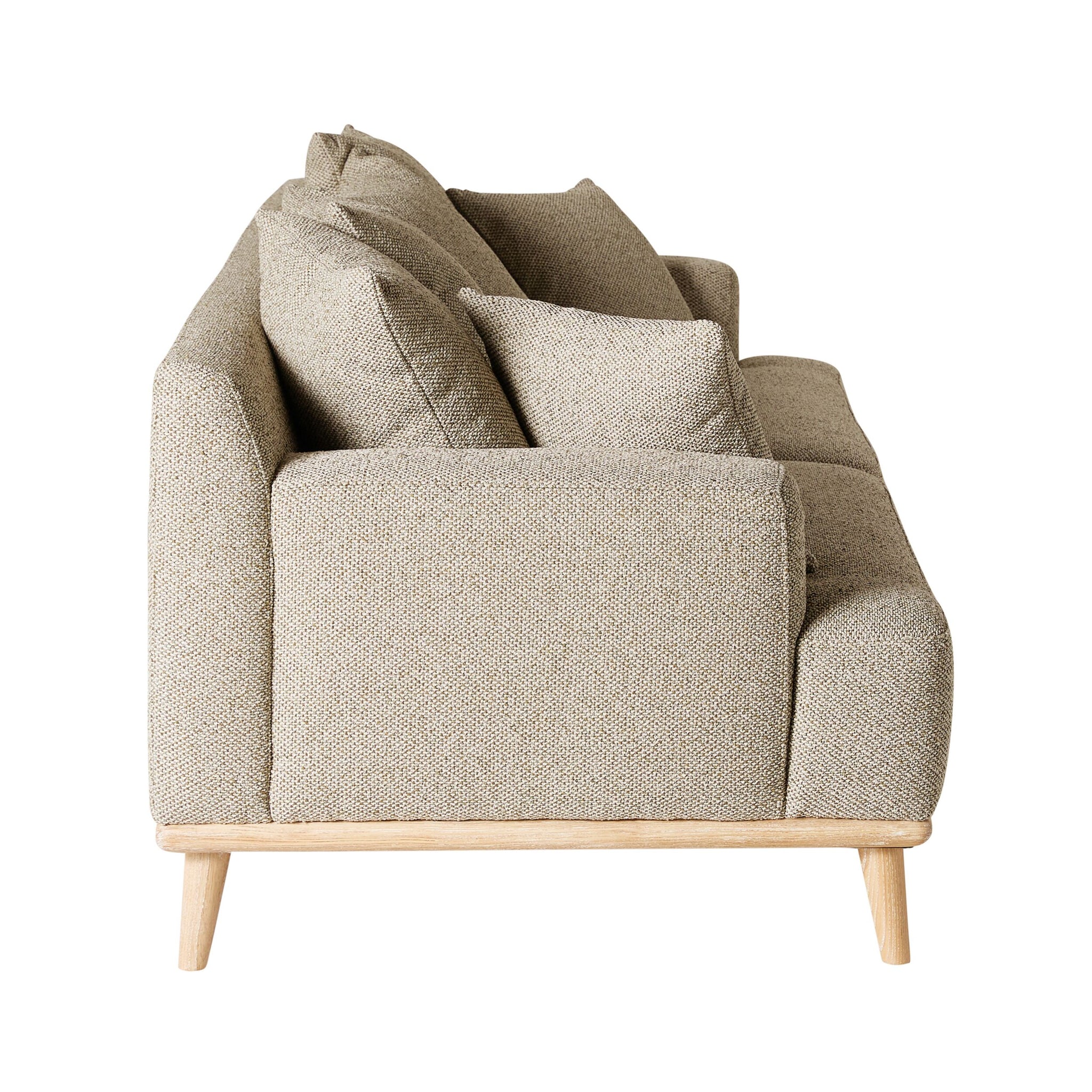 James 3 Seater Sofa Fossil