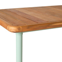 Ellie Outdoor Dining Table 200cm Smoke Green