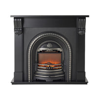 Belford Freestanding Mantel Black 126cm