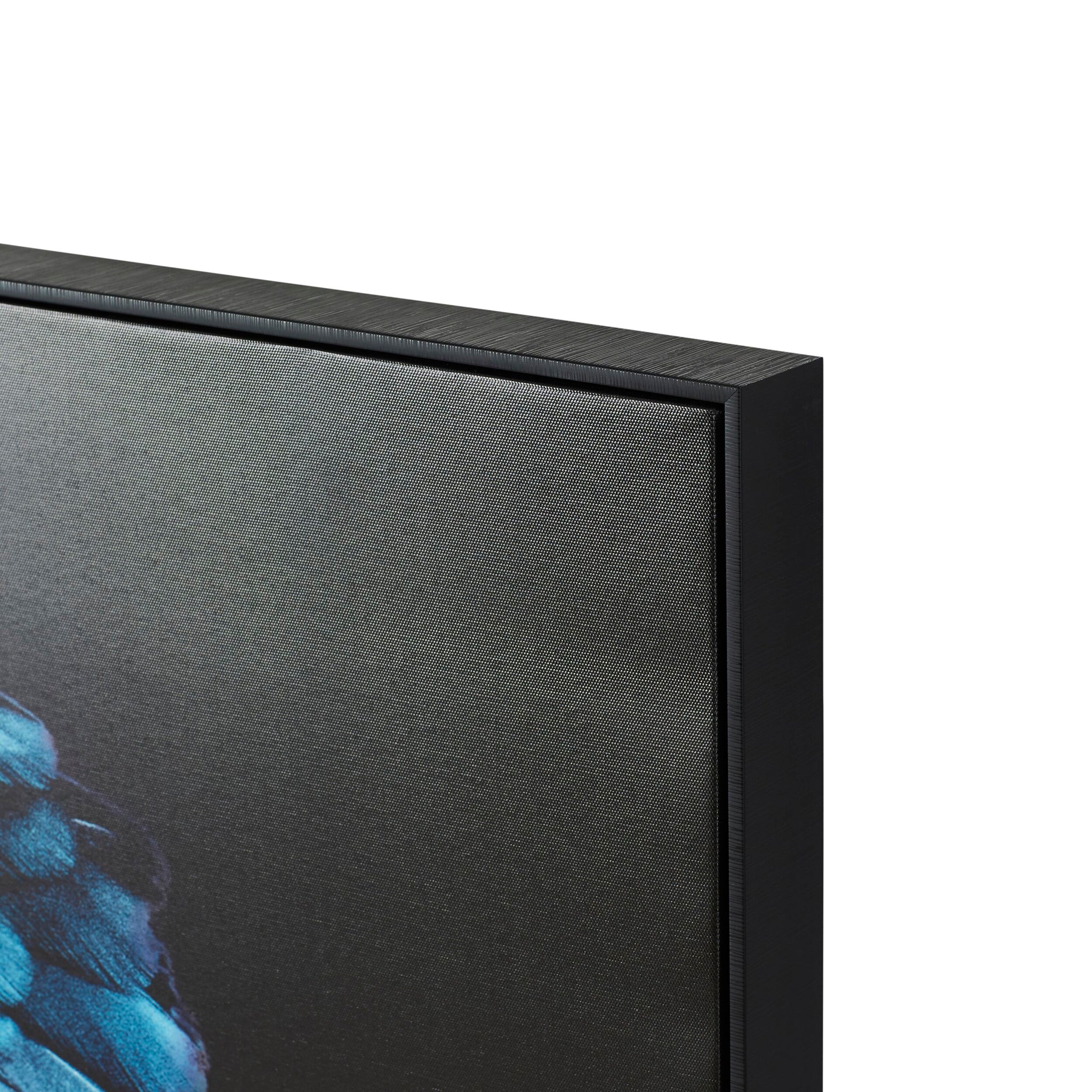 Blue Teal Charles Cockatoo Framed Print 120x80cm