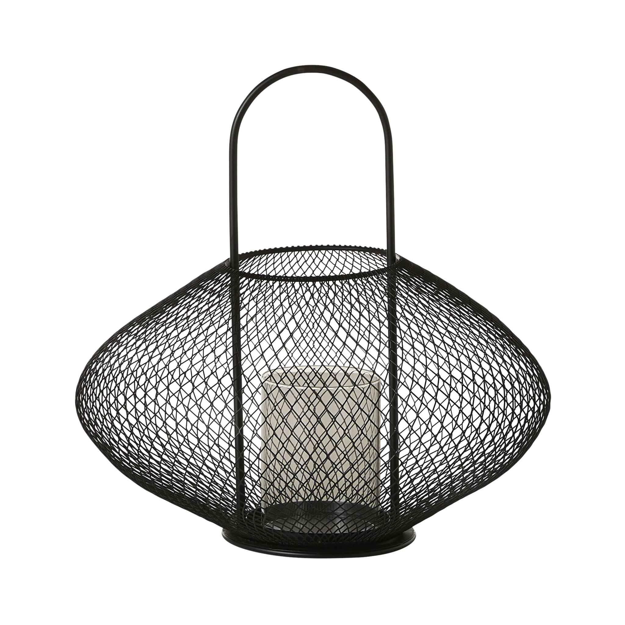 Stark Mesh Iron Bulb Lantern