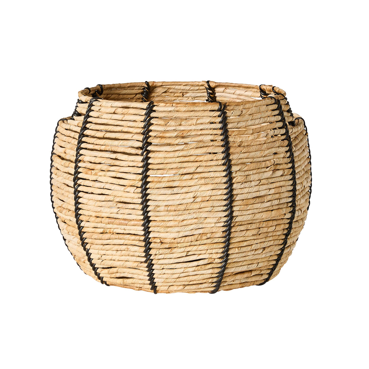 Serra Stripe Basket Small