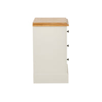 Clover 3 Drawer Bedside Table