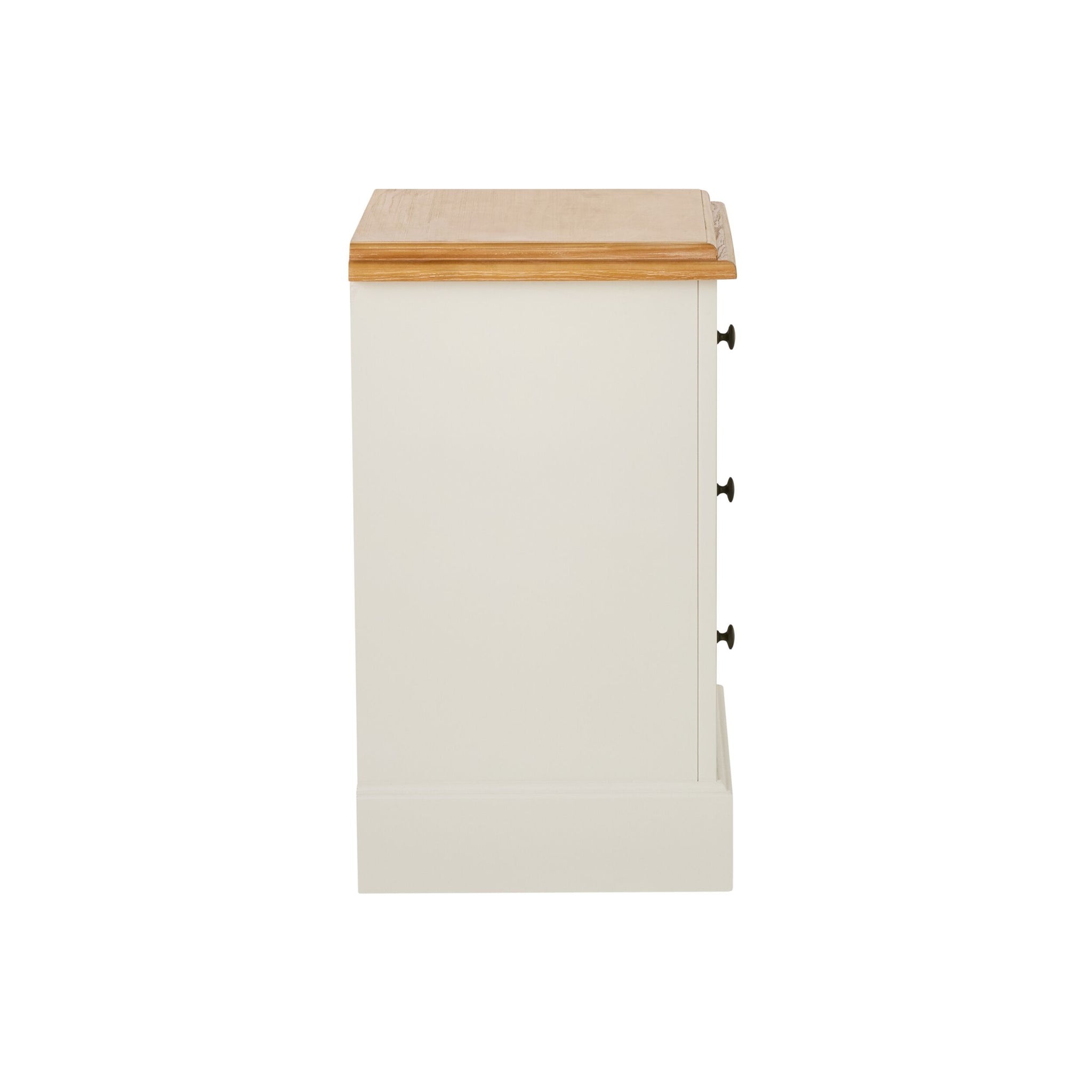 Clover 3 Drawer Bedside Table