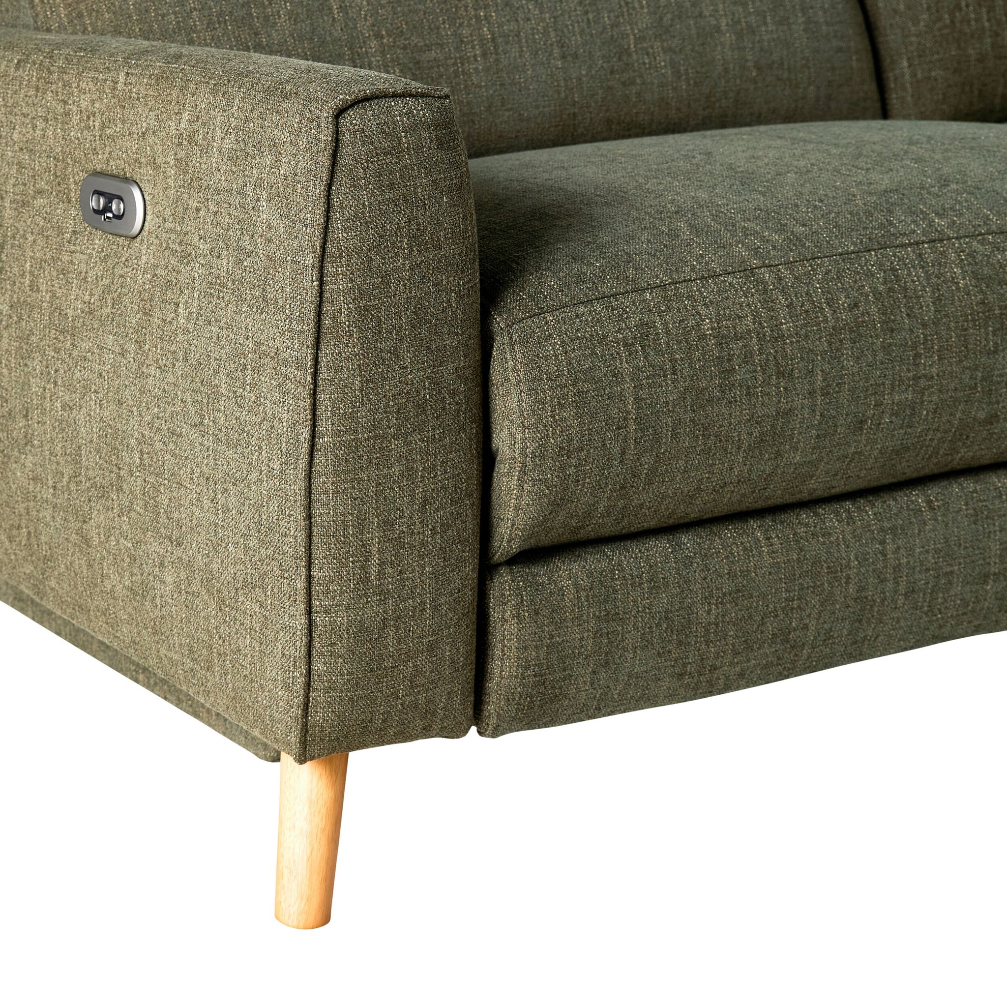 Dunaway 2 Seater Recliner Sofa Daintree Green