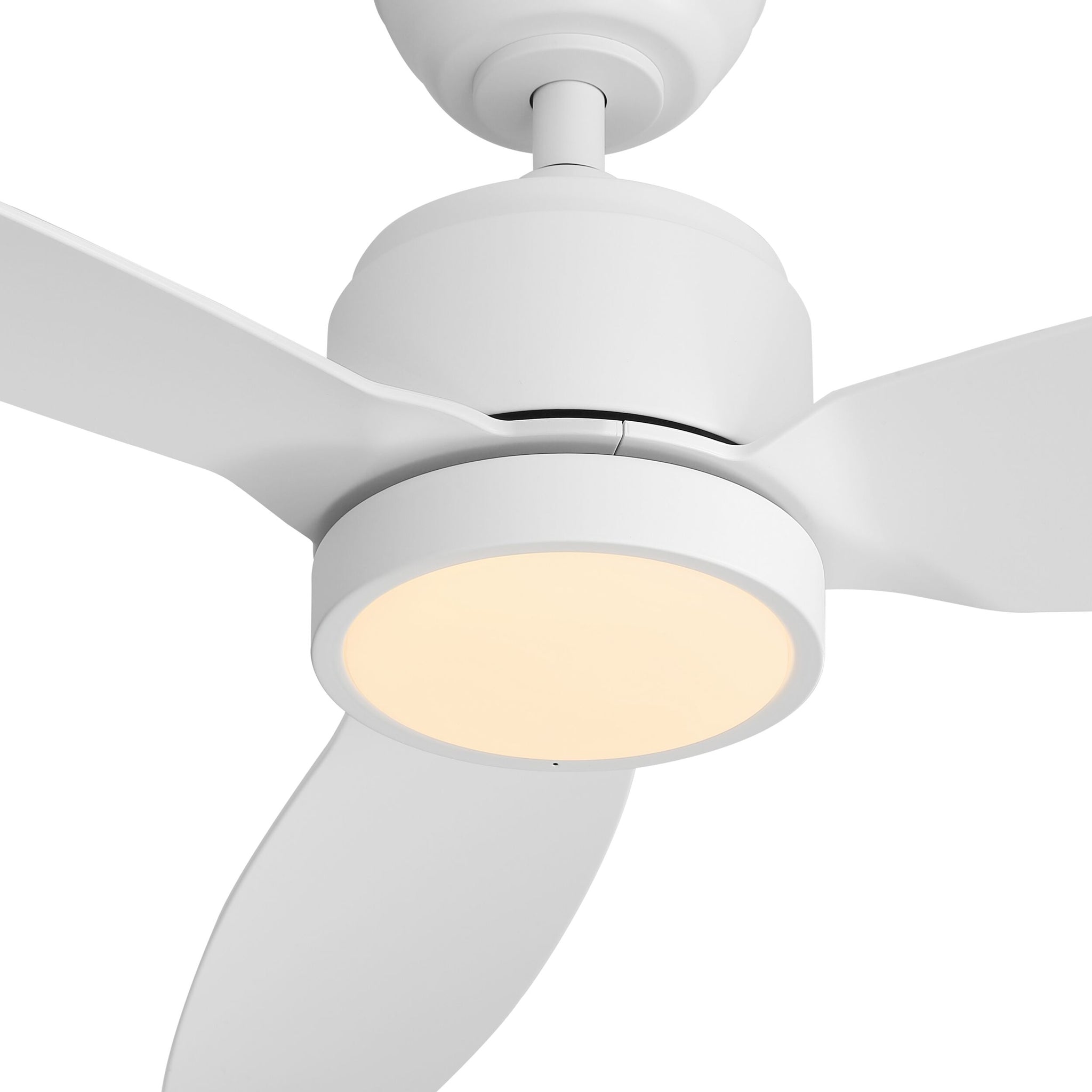 Solace 132cm Outdoor DC Fan - White with White ABS Blades